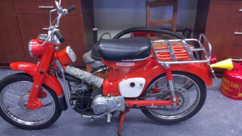 1965 Honda ct200 #5