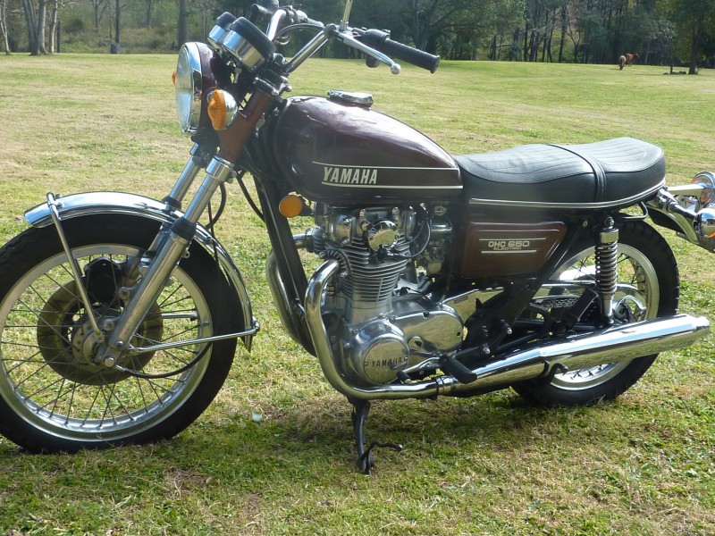 1974 Yamaha TX650A 1974-1976