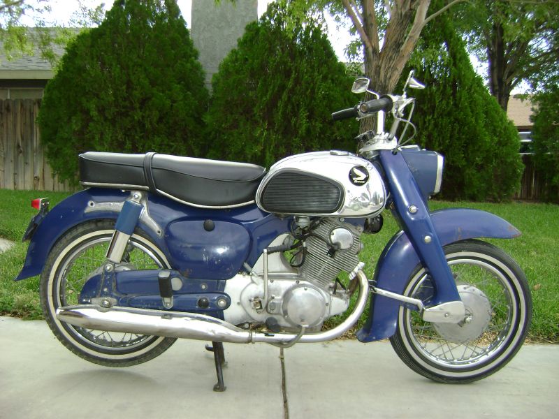 1962 Honda CA72 BLUE